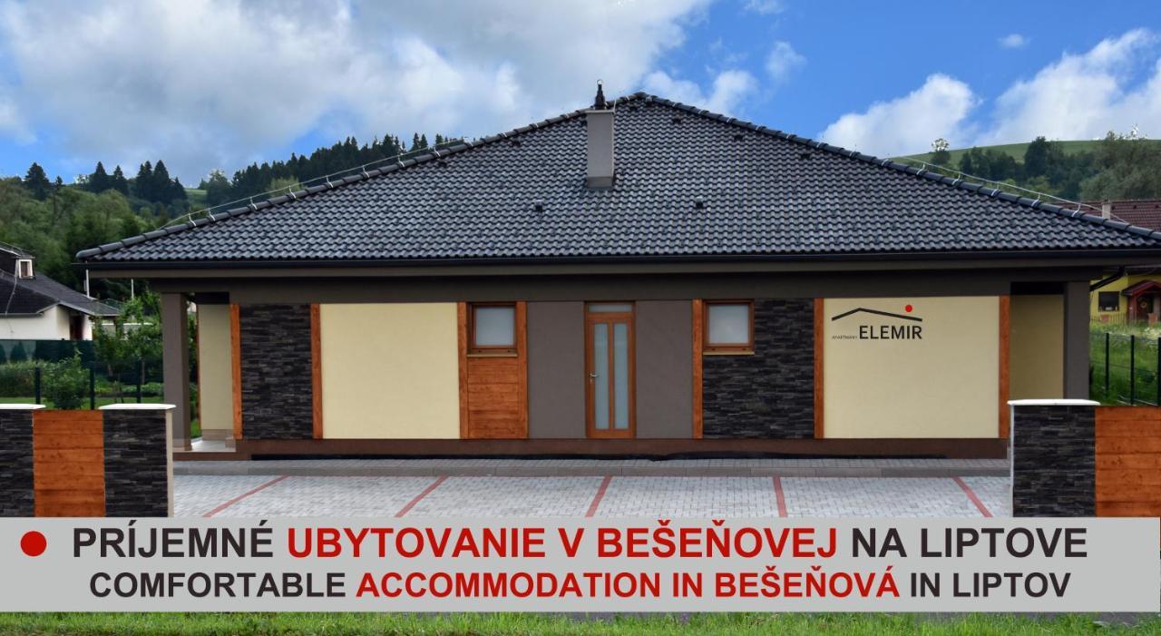 Apartmán Elemir Bešeňová Exteriér fotografie